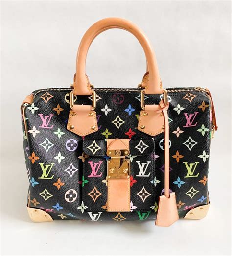 louis vuitton multicolor speedy replica|authentic louis vuitton speedy.